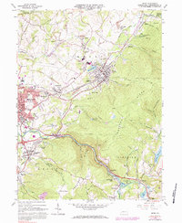 Download a high-resolution, GPS-compatible USGS topo map for Derry, PA (1984 edition)