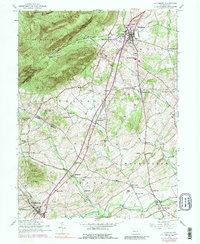 Download a high-resolution, GPS-compatible USGS topo map for Dillsburg, PA (1988 edition)