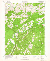 Download a high-resolution, GPS-compatible USGS topo map for Donation, PA (1964 edition)