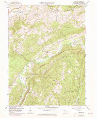 Download a high-resolution, GPS-compatible USGS topo map for Donation, PA (1973 edition)