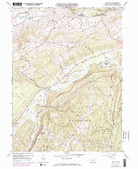 Download a high-resolution, GPS-compatible USGS topo map for Donation, PA (1973 edition)