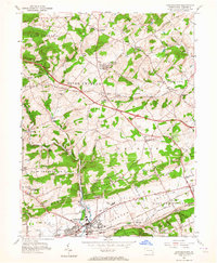 Download a high-resolution, GPS-compatible USGS topo map for Downingtown, PA (1964 edition)