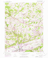 Download a high-resolution, GPS-compatible USGS topo map for Downingtown, PA (1974 edition)