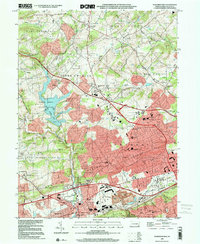 Download a high-resolution, GPS-compatible USGS topo map for Downingtown, PA (2001 edition)