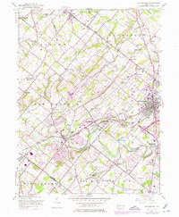 Download a high-resolution, GPS-compatible USGS topo map for Doylestown, PA (1975 edition)