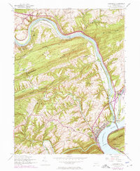 Download a high-resolution, GPS-compatible USGS topo map for Duncannon, PA (1975 edition)