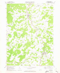 Download a high-resolution, GPS-compatible USGS topo map for Dushore, PA (1973 edition)