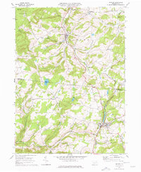 Download a high-resolution, GPS-compatible USGS topo map for Dushore, PA (1977 edition)