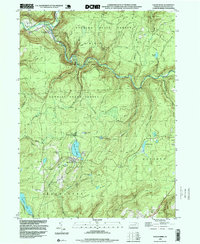 Download a high-resolution, GPS-compatible USGS topo map for Eagles Mere, PA (1999 edition)
