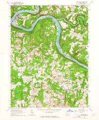 Download a high-resolution, GPS-compatible USGS topo map for East Brady, PA (1964 edition)