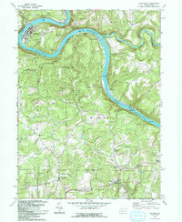 Download a high-resolution, GPS-compatible USGS topo map for East Brady, PA (1993 edition)