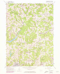 Download a high-resolution, GPS-compatible USGS topo map for East Butler, PA (1973 edition)