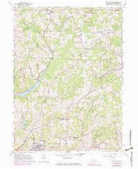 Download a high-resolution, GPS-compatible USGS topo map for East Butler, PA (1983 edition)