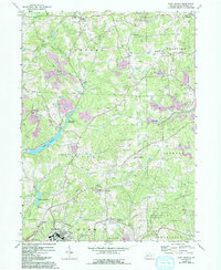 Download a high-resolution, GPS-compatible USGS topo map for East Butler, PA (1993 edition)