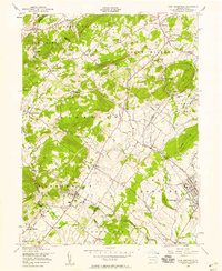 Download a high-resolution, GPS-compatible USGS topo map for East Greenville, PA (1956 edition)