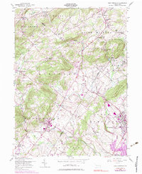 Download a high-resolution, GPS-compatible USGS topo map for East Greenville, PA (1983 edition)