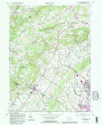 Download a high-resolution, GPS-compatible USGS topo map for East Greenville, PA (1995 edition)
