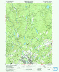 Download a high-resolution, GPS-compatible USGS topo map for East Stroudsburg, PA (1993 edition)
