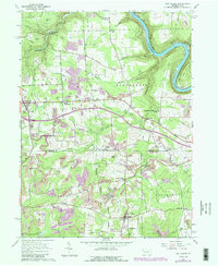 Download a high-resolution, GPS-compatible USGS topo map for Eau Claire, PA (1989 edition)