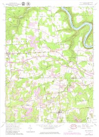 Download a high-resolution, GPS-compatible USGS topo map for Eau Claire, PA (1979 edition)