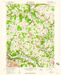 Download a high-resolution, GPS-compatible USGS topo map for Edinburg, PA (1959 edition)