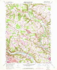 Download a high-resolution, GPS-compatible USGS topo map for Edinburg, PA (1972 edition)