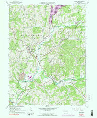 Download a high-resolution, GPS-compatible USGS topo map for Elderton, PA (1991 edition)
