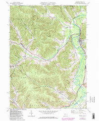 Download a high-resolution, GPS-compatible USGS topo map for Eldred, PA (1981 edition)