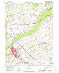 Download a high-resolution, GPS-compatible USGS topo map for Elizabethtown, PA (1973 edition)