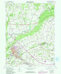 Download a high-resolution, GPS-compatible USGS topo map for Elizabethtown, PA (1990 edition)