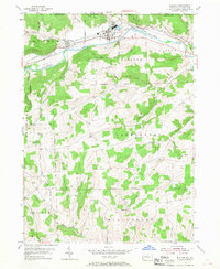 Download a high-resolution, GPS-compatible USGS topo map for Elkland, PA (1968 edition)