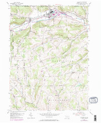 Download a high-resolution, GPS-compatible USGS topo map for Elkland, PA (1971 edition)