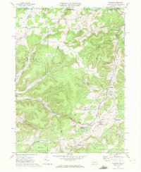 Download a high-resolution, GPS-compatible USGS topo map for Ellisburg, PA (1972 edition)