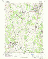 Download a high-resolution, GPS-compatible USGS topo map for Ellsworth, PA (1970 edition)