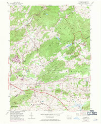 Download a high-resolution, GPS-compatible USGS topo map for Elverson, PA (1970 edition)