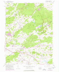 Download a high-resolution, GPS-compatible USGS topo map for Elverson, PA (1978 edition)