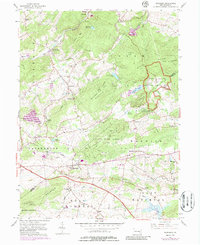Download a high-resolution, GPS-compatible USGS topo map for Elverson, PA (1986 edition)