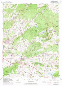 Download a high-resolution, GPS-compatible USGS topo map for Elverson, PA (1971 edition)