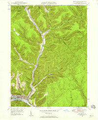 Download a high-resolution, GPS-compatible USGS topo map for Emporium, PA (1958 edition)
