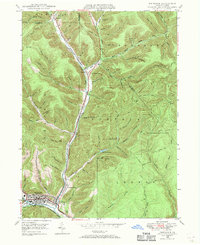 Download a high-resolution, GPS-compatible USGS topo map for Emporium, PA (1970 edition)