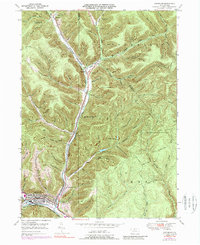 Download a high-resolution, GPS-compatible USGS topo map for Emporium, PA (1989 edition)
