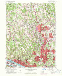 Download a high-resolution, GPS-compatible USGS topo map for Emsworth, PA (1971 edition)