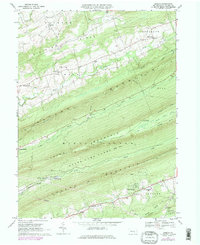 Download a high-resolution, GPS-compatible USGS topo map for Enders, PA (1984 edition)