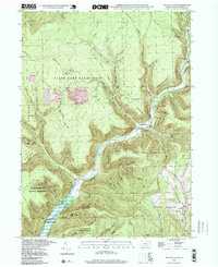 Download a high-resolution, GPS-compatible USGS topo map for English Center, PA (1999 edition)