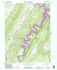 Download a high-resolution, GPS-compatible USGS topo map for Entriken, PA (1990 edition)