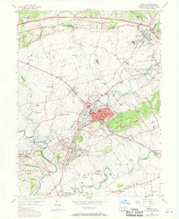 Download a high-resolution, GPS-compatible USGS topo map for Ephrata, PA (1970 edition)