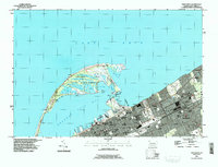 Download a high-resolution, GPS-compatible USGS topo map for Erie North, PA (1996 edition)