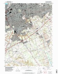 Download a high-resolution, GPS-compatible USGS topo map for Erie South, PA (1997 edition)