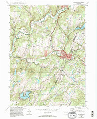 Download a high-resolution, GPS-compatible USGS topo map for Factoryville, PA (1996 edition)