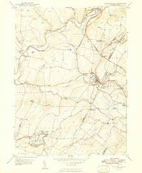 Download a high-resolution, GPS-compatible USGS topo map for Factoryville, PA (1948 edition)